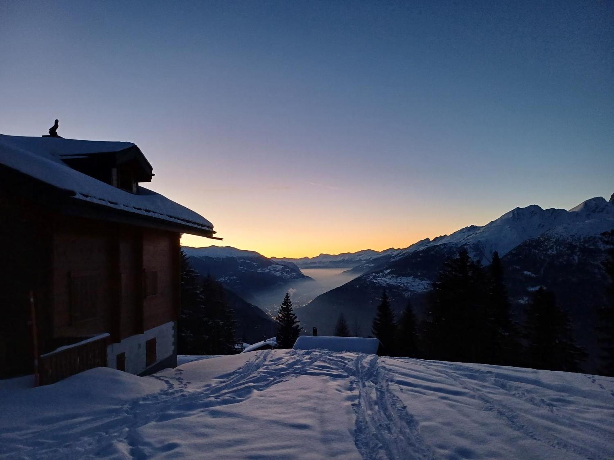 Chalet Bietschhorn Rosswald Termen 外观 照片